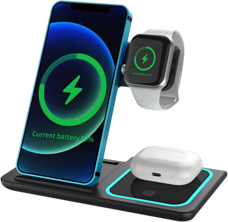 3 in 1 Fast Wireless Charging